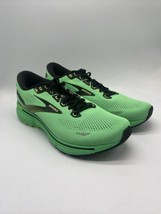 Brooks Ghost 15 men’s Size 14 Running Shoes Green/Black/1103931D360 - £95.08 GBP