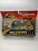 Jurassic Park Dino Screams Electronic Dilophosaurus Striking Jaw 1993 NEW - £59.94 GBP