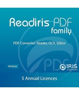 Readiris PDF - Family 365 (World Class PDF Manager) - Family (5 lic) - $94.95