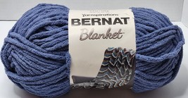 Bernat Blanket Yarnspiration Polyester 108yds Country Blue #106 - $6.90
