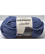 Bernat Blanket Yarnspiration Polyester 108yds Country Blue #106 - £5.42 GBP