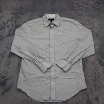 Banana Republic Shirt Mens M White Long Sleeve Spread Collar Cotton Dress Shirt - £20.53 GBP