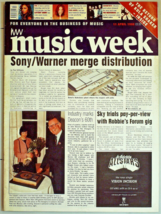Music Week Magazine April 11 1998 mbox1583 - Sony/Warner Merge Distribution - £17.11 GBP