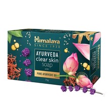 Himalaya Ayurveda Clear Skin Soap, 75 g (Pack of 6) - $22.17