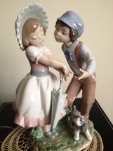 Lladro A Kiss For a Flower # 6950 - Retired RARE - £664.88 GBP