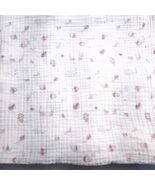 Kohl&#39;s Cares Kites Baby Swaddle Blanket White Purple Gray Muslin Cotton ... - $31.00