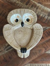 Ceramic Owl Candy Dish Trinket/Jewelry/Wall Hanging 8 X 11 - $24.75