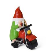 NANAOUS Biker Gnomes Motorcycle Statue 3.9in Funny Garden Decor Resin Fi... - $82.71 MXN