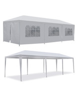 White 10&#39;X30&#39; Wedding Outdoor Gazebo Marquee Tent Party Canopy Cater Events - £133.07 GBP