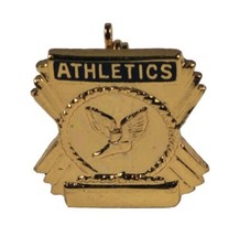 Vintage Athletics Talaria Winged Shoe Pin Gold Tone Track and Field Lapel Pin - $4.00