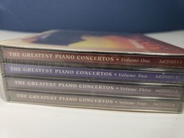 the greatest PIANO Concertos 4 hours of digital recordings NEW Sealed - 4 CD Set - £7.75 GBP