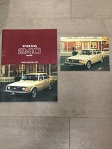 1977 Volvo 240 Series Brochure 242 244 245 &amp; Postcard - £15.68 GBP
