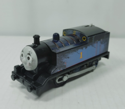 Thomas the Train Dirty Coal Motorized Tank Engine Trackmaster Blue Black TESTED - £6.91 GBP