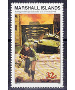 Marshall Islands 507 MNH WWII Remagen Bridge Taken by US ZAYIX 0124S0083M - $1.50