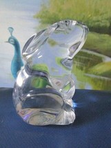 Baccarat France Bird - Elephant - Rabbit Figurines Paperweight Pick 1 - £177.53 GBP
