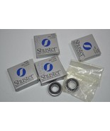 NEW LOT of 6 Nice Shuster Rubber Ball Bearings precision # 1604-2RS / US... - $442.89 MXN
