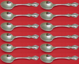 Debussy by Towle Sterling Silver Place Soup Spoon Set 12 pieces 6 5/8" - £710.06 GBP