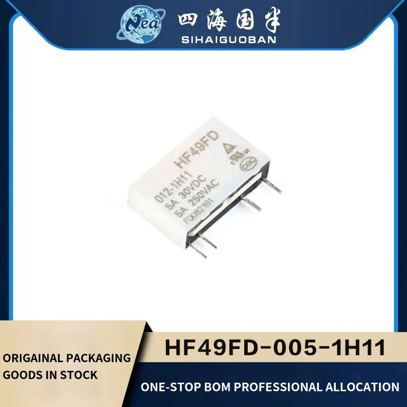 5PCS Electronic Components HF33F/005-ZS3  DIP-5   HF33F/012-ZS3 Relay - $12.46+