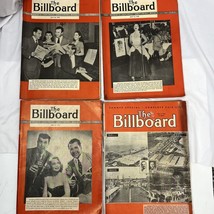 1934 July 2, 9, 16, 23 Lot The Billboard Magazine Ads Music History Pictures Vtg - £35.22 GBP