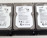 (LOT of 3) Seagate Barracuda 2TB ST32000542AS 5900RPM SATA 3.5&quot; HDD Hard... - $93.46