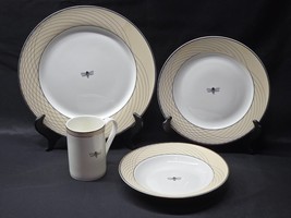 Mary Kay Golden Anniversary Bumble Bee 4 Piece Place Setting - Unused, Mint - $64.14