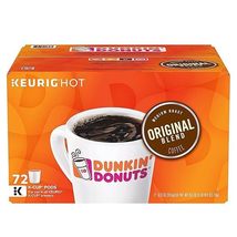 Dunkin&#39; Donuts Original Blend K-Cups, Medium Roast (72 ct.) - £34.32 GBP