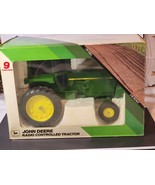Vintage John Deere R/C Tractor 1/16 Ertl 9-Function – Box &amp; Manual – No ... - $829.22 MXN