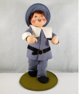 ANNALEE  12&quot; PILGRIM BOY Rare gray clothing  - 1993 - $43.94 CAD