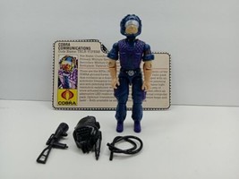 1985 Vintage Toy Gi Joe Military Action Figure Tele Viper Complete w/ Filecard - £39.95 GBP