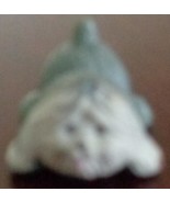 Vintage Hard Plastic Miniature Dog Figurine – VGC – GREAT LITTLE DOG FIG... - $5.93