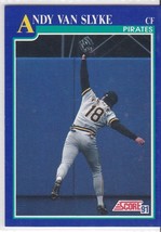 M) 1991 Score Baseball Trading Card - Andy Van Slyke #475 - £1.54 GBP