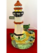 Ceramic Lighthouse Night Light Lamp w On/Off Switch - $15.83