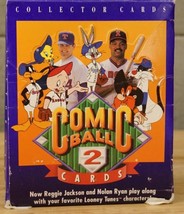 1991 Looney Tunes Packs COMIC Ball 2 Baseball Cards Bugs Bunny Reggie Jackson - £27.68 GBP