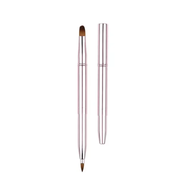 Eup brush lipstick lip gloss brush telescopic dual use lip eyeshadow brush beauty tools thumb200