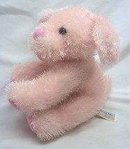 Animal Alley 2000 CUTE FRIZZY PINK PUPPY DOG 10&quot; Plush STUFFED ANIMAL Toy - £15.69 GBP