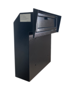 Plugsharge Rainproof Heavy Duty Through The Door Safe Mail Drop Box, Black - €81,30 EUR