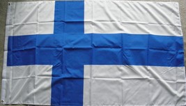 Finland Finnish International Polyester Flag 3 X 5 Feet - £6.76 GBP