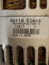 Remy World Class Remanufactured Alternator 13217 - $131.09