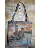 Handmade Famous World Land Mark Tapestry Tote #3 - $10.00