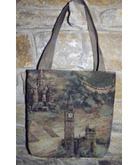Handmade Famous World Land Mark Tapestry Tote #1 - $10.00