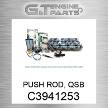 C3941253 Push Rod, Qsb Maxiforce (New Aftermarket) - £7.66 GBP