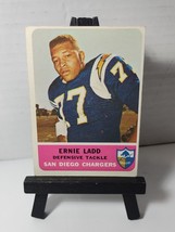 1962 Fleer #86 Ernie Ladd RC San Diego Chargers Football Rookie Card -Ships Fast - £14.78 GBP