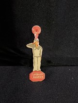 1930s Lifebouy Soap Guards Pin Clip Tab Button Advertising Promo Tin Lit... - $5.89
