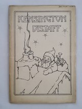 1924 Dec Antique Kensington Pa Girls High School Distaff Student Lit Christmas - £30.82 GBP