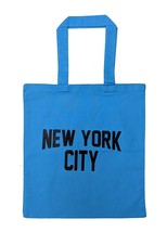 NYC Tote Bag New York City 100% Cotton Canvas Screenprinted Event NYC (Yellow) - $9.99