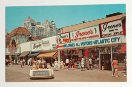 Atlantic City Center City Boardwalk New Jersey NJ UNP Koppel Postcard c1960s - £6.24 GBP