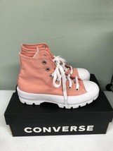 Converse Womens Chuck Taylor All Star Hi Lugged Shoe Pink 571726C Size 9.5M - £44.63 GBP