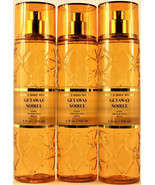 3-Pack Bath &amp; Body Works GETAWAY SOIREE Fine Fragrance Mist Spray 8 fl.oz - €28,89 EUR