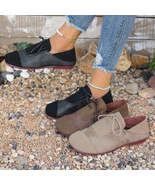 Casual Lace-Up Loafers - $56.12 CAD