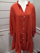 New Tommy Hilfiger Women Linen Size 1X Dress Shirt - £47.17 GBP